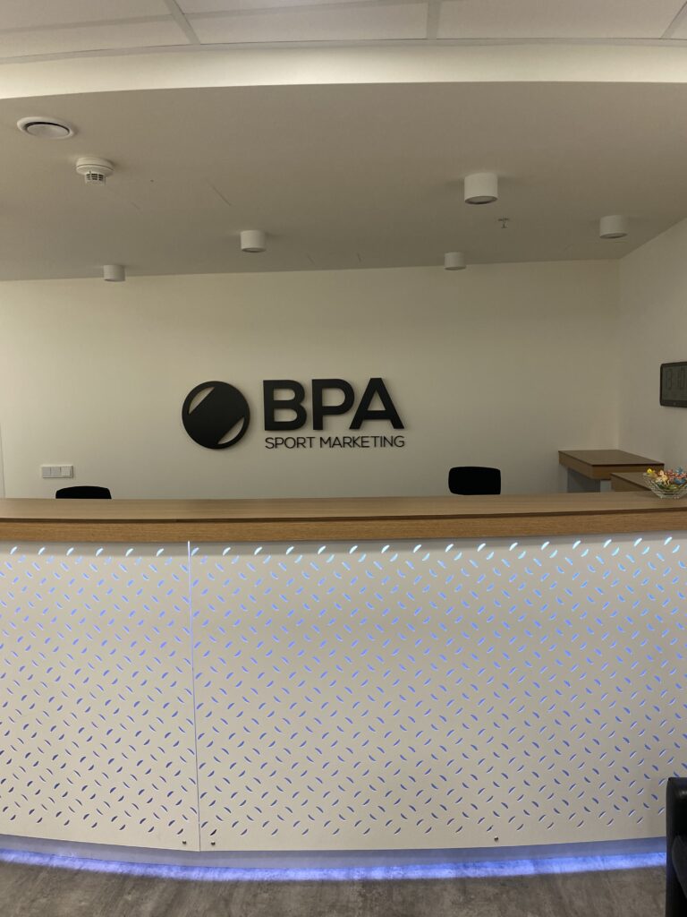 KANCELÁŘSKÉ PROSTORY BPA SPORT MARKETING A.S., PRAHA